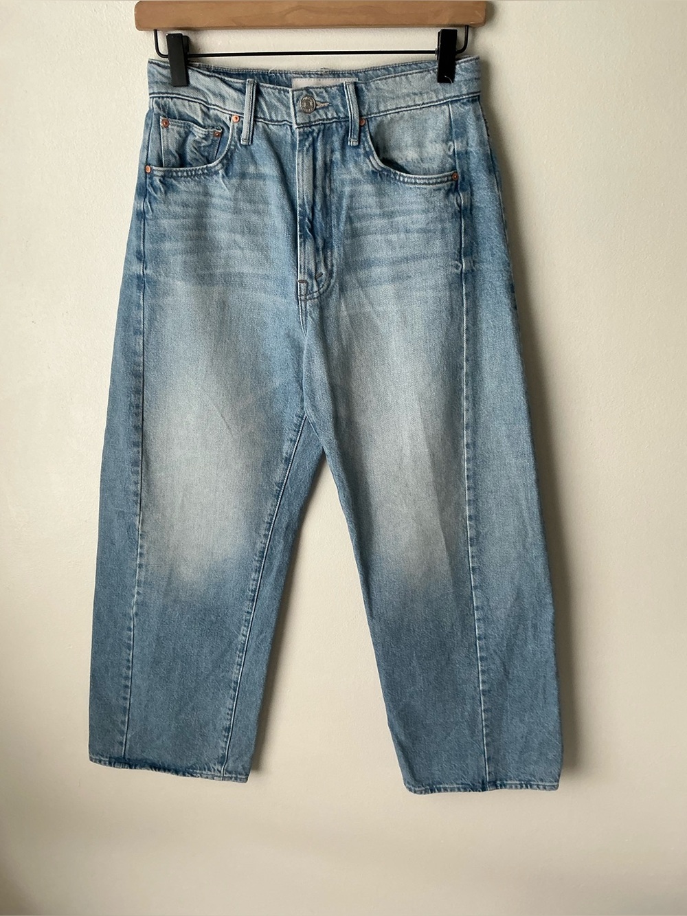 MOTHER SUPERIOR Jeans Half-Pipe Ankle This Is How I Roll Blue Size 25 - Picture 2 of 13